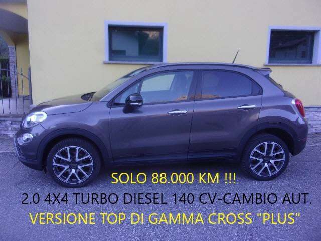 Fiat 500X 2.0 mjt Cross Plus 4x4 140cv-AT9 -88.000 KM !!! - foto 2 di 4