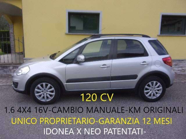 Suzuki SX4 1.6 vvt 16v GLX navi 4wd-UNICO PROPRIETARIO! - foto 4 di 4