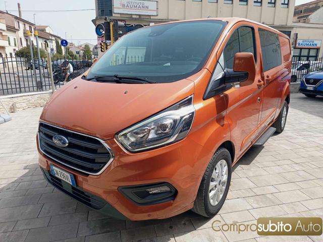 Ford Transit Custom 320 2.0 EcoBlue 6 POSTI 130 PC Combi + IVA 22% - foto 3 di 4