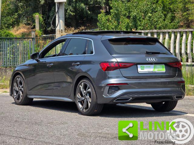 Audi A3 2.0 150cv Steptronic S Line TETTO+MATRIX - foto 3 di 4