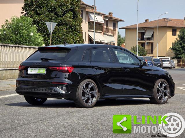 Audi A3 SPB 35 TFSI S line Edition S Tronic Identity Black - foto 3 di 4
