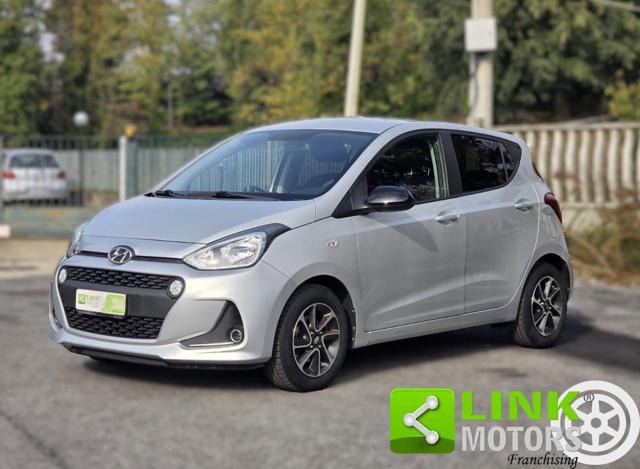 Hyundai i10 1.0 MPI Auto A-T Connectline Automatica, del 2019, 53.000 km, in vendita a Cava Manara (PV)
