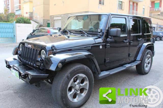 Jeep Wrangler Unlimited 3.6 V6 Sahara Auto con gancio traino usato a VITERBO