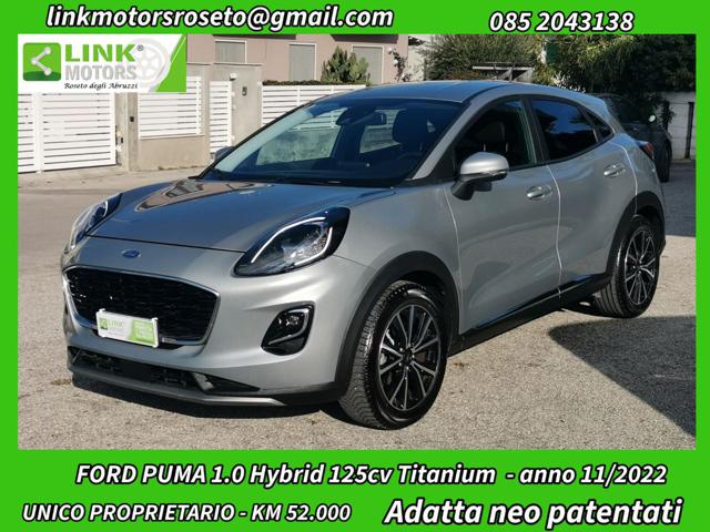 Ford Puma 1.0 EcoBoost Hybrid 125 CV S&S Titanium/UNI PROPR usato a ROSETO DEGLI ABRUZZI