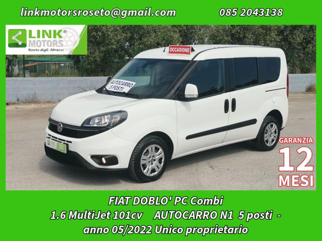 Fiat Doblo 1.6 MJT 101CV PC Combi 5 posti N1 / PREZZO FINITO usato a ROSETO DEGLI ABRUZZI