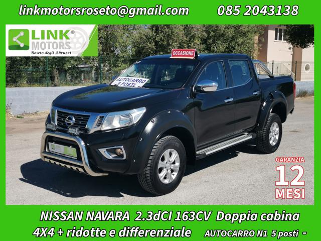 Nissan Navara 2.3 dCi 4WD Double Cab Acenta / RIDOTTE+DIFFERENZ. usato a ROSETO DEGLI ABRUZZI