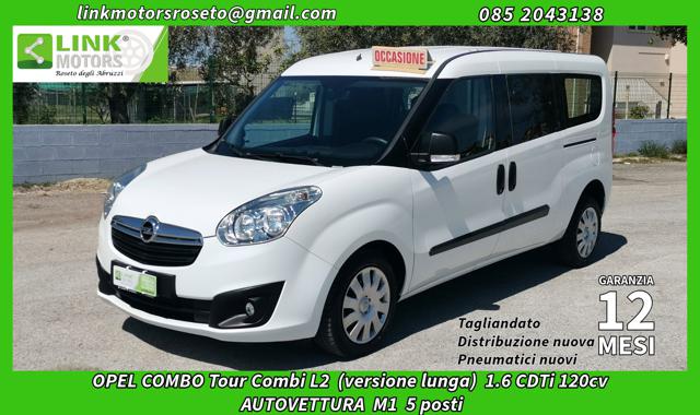 Opel Combo Tour Passo Lungo 1.6 CDTi 120CV autovettura 5posti usato a ROSETO DEGLI ABRUZZI