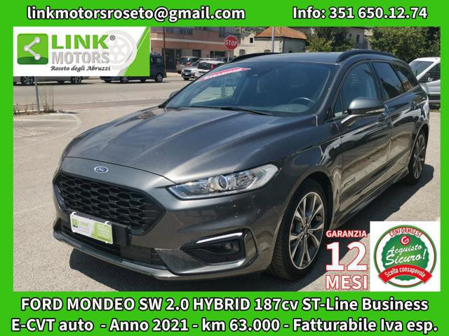 Ford Mondeo Full Hybrid 2.0 187 CV eCVT SW ST-Line Business usato a ROSETO DEGLI ABRUZZI