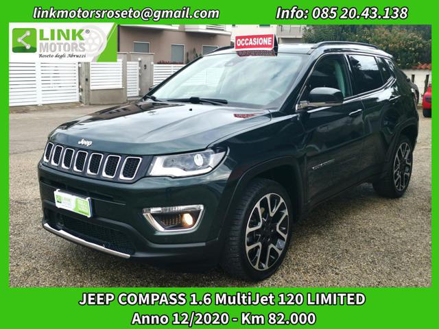 Jeep Compass 1.6 Multijet II 2WD Limited usato a ROSETO DEGLI ABRUZZI
