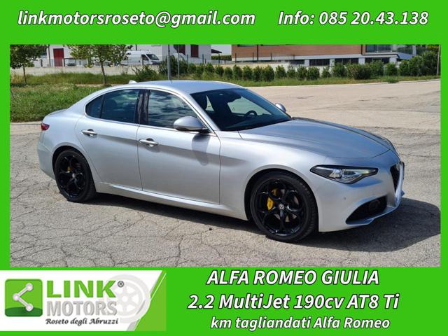 Alfa Romeo Giulia 2.2 Turbodiesel 190 CV AT8 Ti - TAGLIANDATA usato a ROSETO DEGLI ABRUZZI