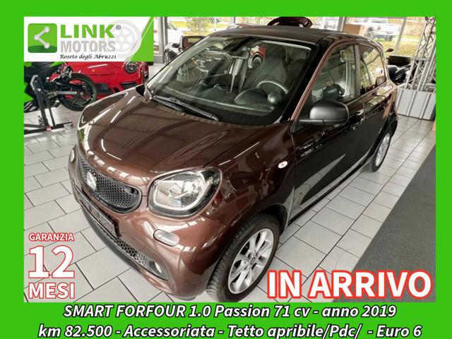 smart forFour 70 1.0 Passion / Tetto apribile/Pdc/Cruise usato a ROSETO DEGLI ABRUZZI