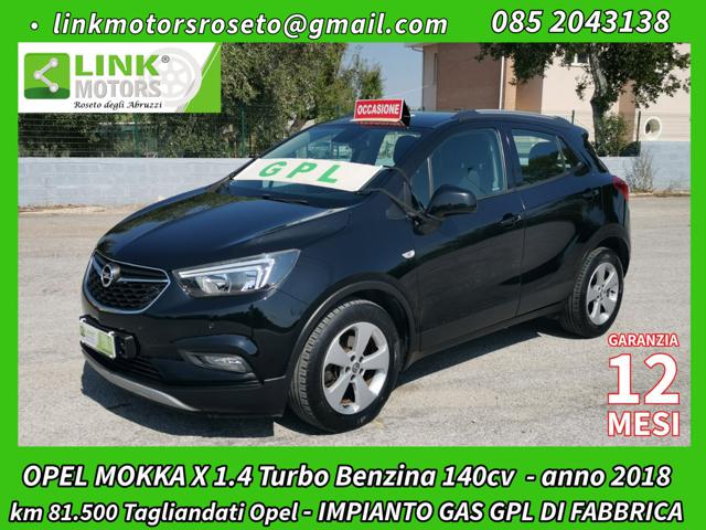 Opel Mokka X 1.4 Turbo GPL Tech 140CV 4x2 Business usato a ROSETO DEGLI ABRUZZI