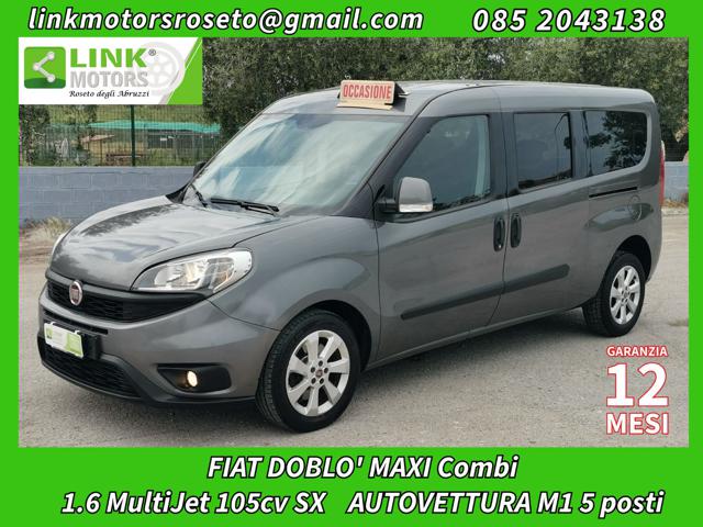 Fiat Doblo 1.6 MJT 105CV PL Combi Maxi M1 5posti SX usato a ROSETO DEGLI ABRUZZI