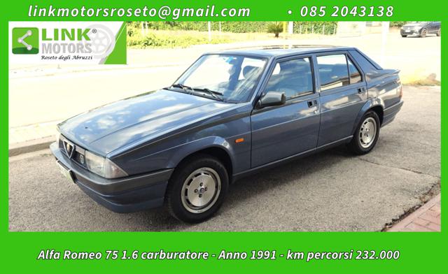 Alfa Romeo 75 1.6 carburatore +IMPGPL usato a ROSETO DEGLI ABRUZZI
