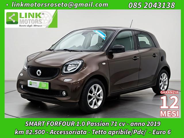 smart forFour 70 1.0 Passion / Tetto apribile/Pdc/Cruise, del 2019, 83.170 km, in vendita a Roseto Degli Abruzzi (TE)