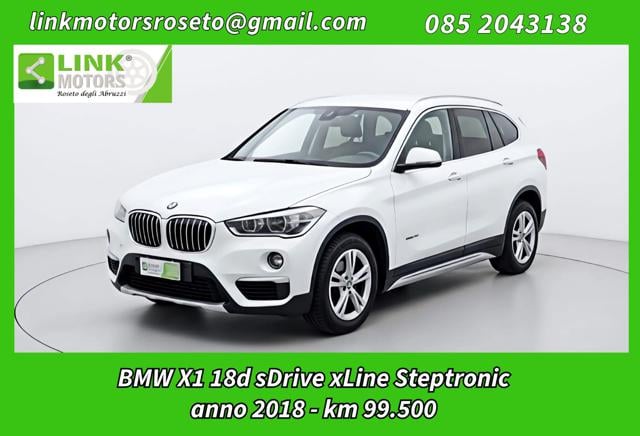 BMW X1 sDrive18d xLine Steptronic / OTTIME CONDIZIONI, del 2018, 99.500 km, in vendita a Roseto Degli Abruzzi (TE)