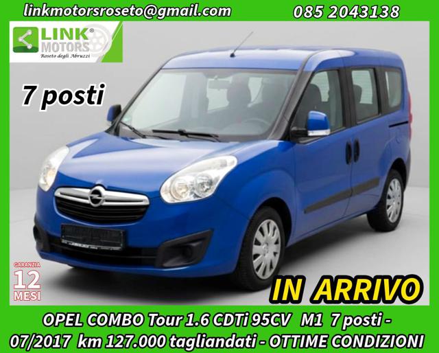 Fiat Doblo Opel Combo Tour 1.6 CDTi 95CV - 7 POSTI / Tagl, del 2017, 127.000 km, in vendita a Roseto Degli Abruzzi (TE)