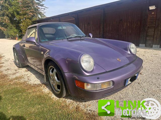 Porsche 964 Cabrio Turbo Look Automatica con CRS, del 1988, 62.000 km, in vendita a Reggio Nell Emilia (RE)