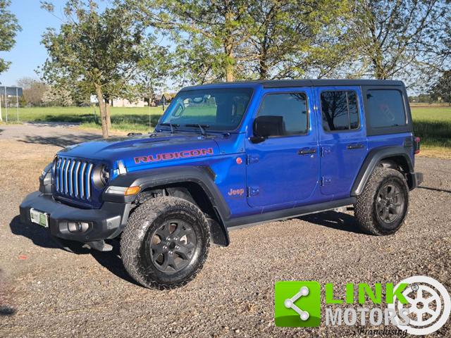 Jeep Wrangler Unlimited 2.2 Mjt Rubicon Gancio Traino usato a ROTTOFRENO