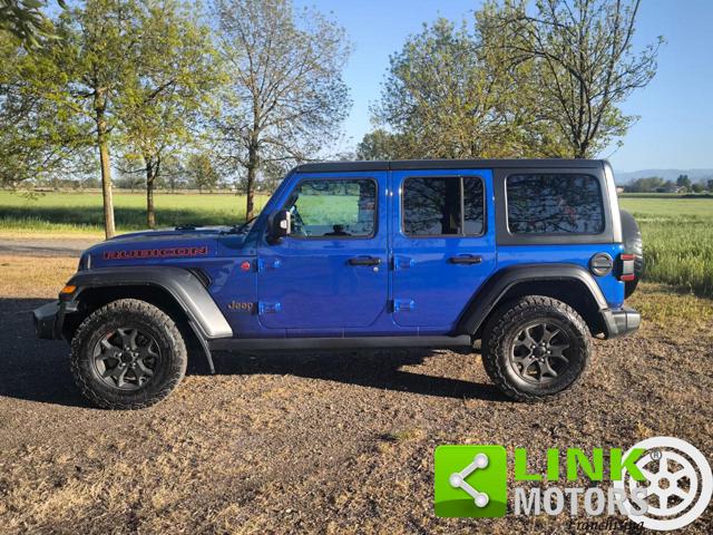 Jeep Wrangler Unlimited 2.2 Mjt Rubicon Gancio Traino - foto 2 di 4