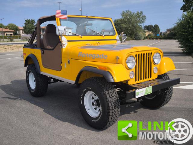 Jeep CJ-7 3 marce Renegade d'epoca a ROTTOFRENO