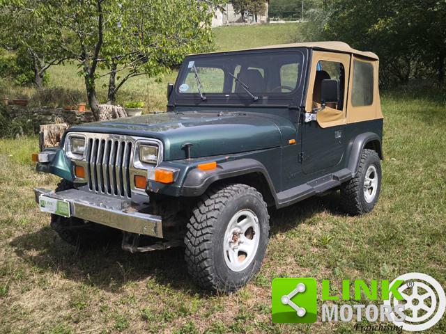 Jeep Wrangler YJ 2.5 d'epoca a ROTTOFRENO