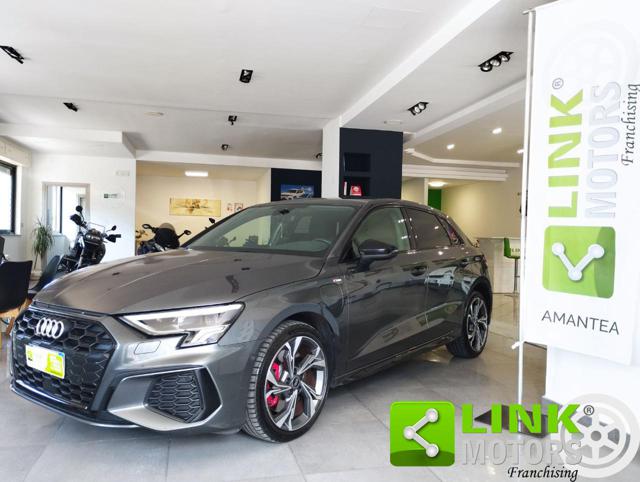 Audi A3 SPB 45 TFSI e S tronic S line edition Automatica, del 2022, 53.000 km, in vendita a Amantea (CS)