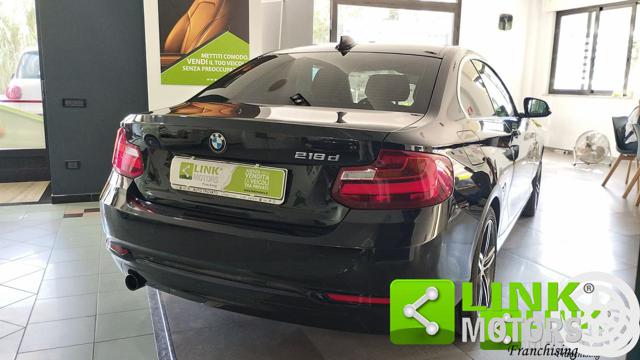 BMW 218 D COUPE' 2.0 150 CV SPORT AUTOMATICA - foto 4 di 4