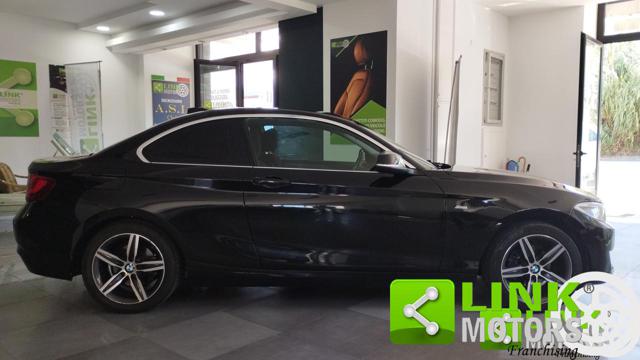 BMW 218 D COUPE' 2.0 150 CV SPORT AUTOMATICA - foto 3 di 4