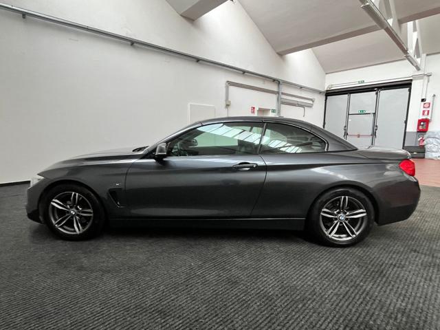 BMW 420 d Cabrio Sport EURO6|PADDLES|NAVI|PELLE usato a COMO