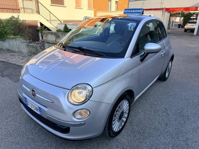 Fiat 500 1.2 Lounge 69CV *TETTO PANORAMICO*, del 2009, 83.137 km, in vendita a Iseo (BS)
