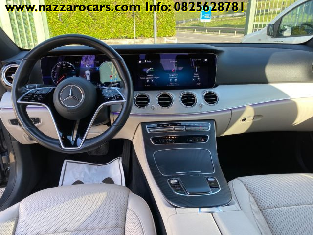 Mercedes-Benz E 220 d Auto Premium Plus FULL OPTIONAL PELLE TRAFORATA, del 2021, 79.000 km, in vendita a Manocalzati (AV)