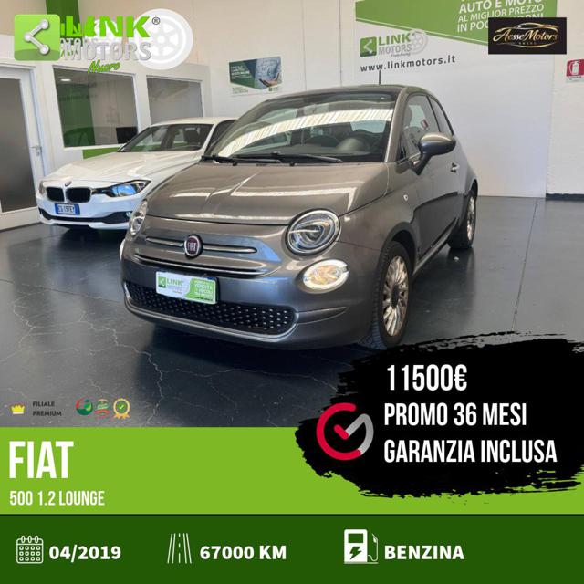 Fiat 500 1.2 LOUNGE 36M-GARANZ - foto 4 di 4