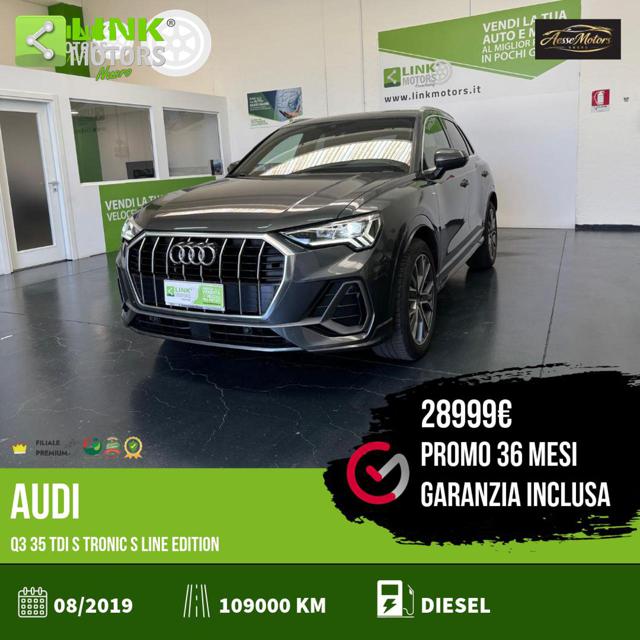 Audi Q3 35 TDI S tronic S line edition 36M GARANZ usato a NUORO