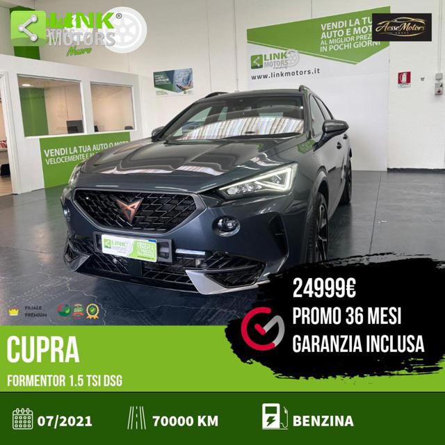 CUPRA Formentor 1.5 TSI DSG 36M-GARANZ usato a NUORO