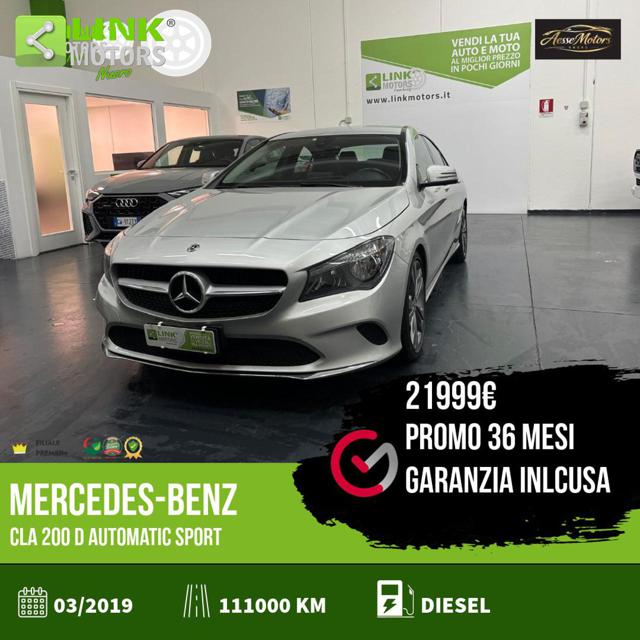 Mercedes-Benz CLA 200 d Automatic Sport 36 MESI GARANZIA usato a NUORO