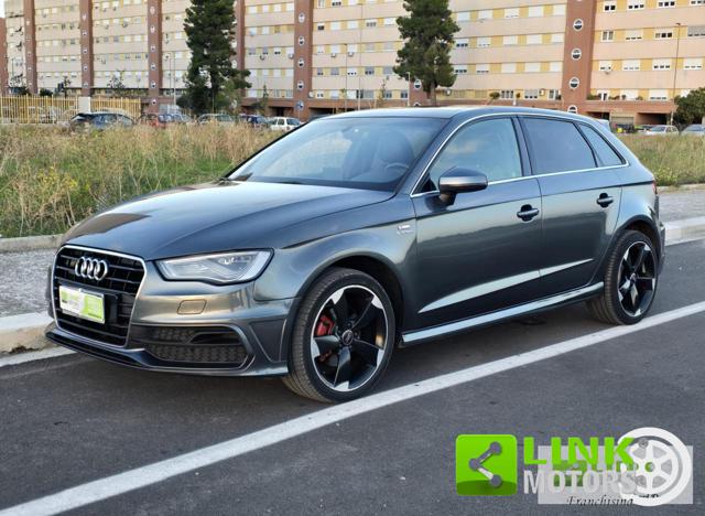 Audi A3 Sportback SPB 1.4 TFSI g-tron S line Benz /Metano, del 2015, 172.000 km, in vendita a Bari (BA)