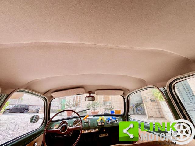 Fiat 1100 103 B, ASI, MATCHING NUMBER d'epoca a ROMA