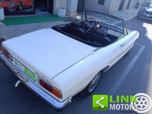 Alfa Romeo Spider 1.6 Junior TARGA ORO d'epoca a PUTIGNANO