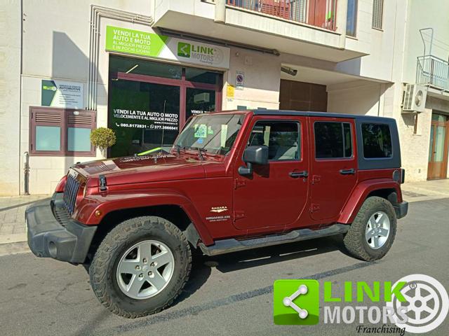Jeep Wrangler Unlimited 2.8 CRD Sahara GANCIO TRAINO usato a PUTIGNANO