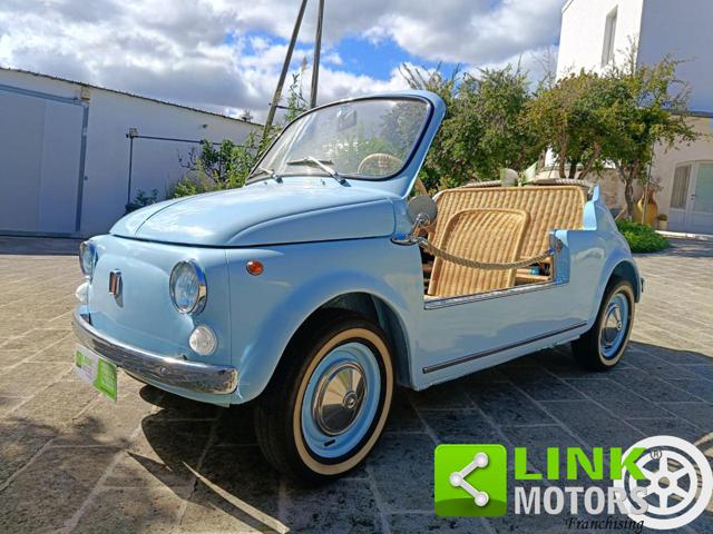 Fiat 500L SPIAGGINA (B1 APERTA a libretto), del 1971, 20.000 km, in vendita a Putignano (BA)