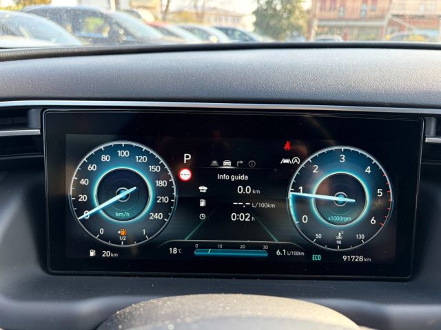 Hyundai TUCSON 1.6 CRDi 136CV 48V DCT XLine, del 2021, 91.480 km, in vendita a Rivignano Teor (UD)