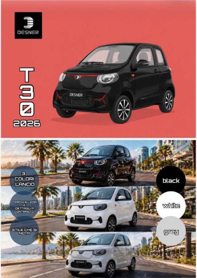 DESNER T30 2 POSTI GUIDABILE DAI 14 ANNI CON PATENTE AM, in vendita a Venezia (VE)