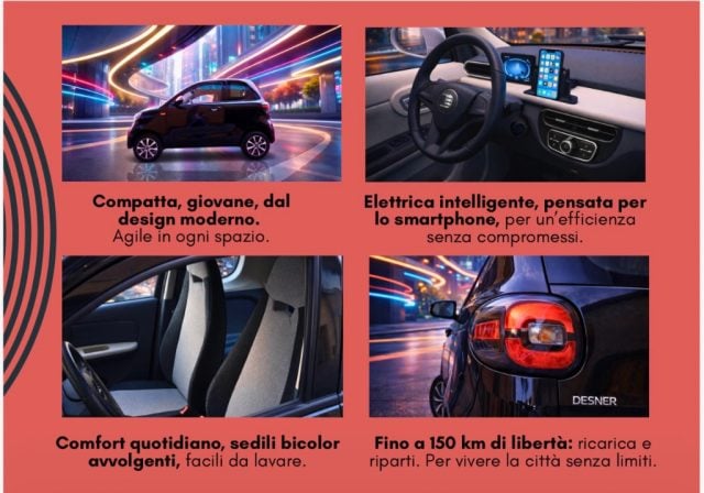 DESNER T30 2 POSTI GUIDABILE DAI 14 ANNI CON PATENTE AM - foto 4 di 4