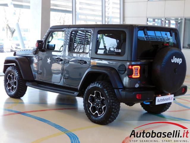Jeep Wrangler UNLIMITED 2.0 PHEV ATX 4xe RUBICON PLUG-IN HYBRID - foto 4 di 4