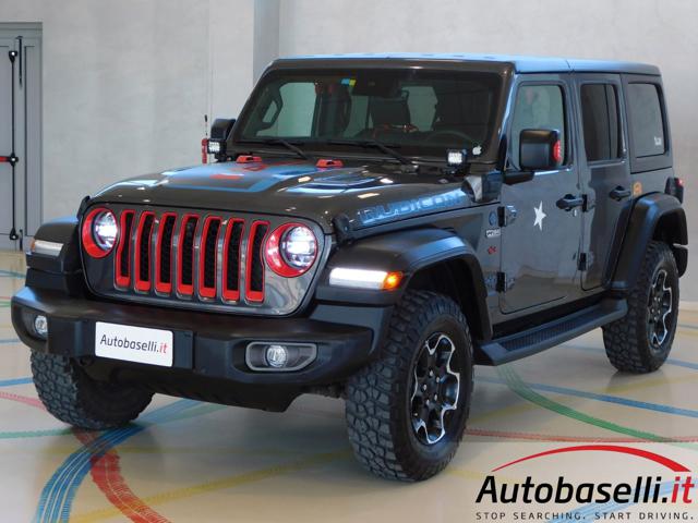 Jeep Wrangler UNLIMITED 2.0 PHEV ATX 4xe RUBICON PLUG-IN HYBRID usato a QUINZANO D OGLIO