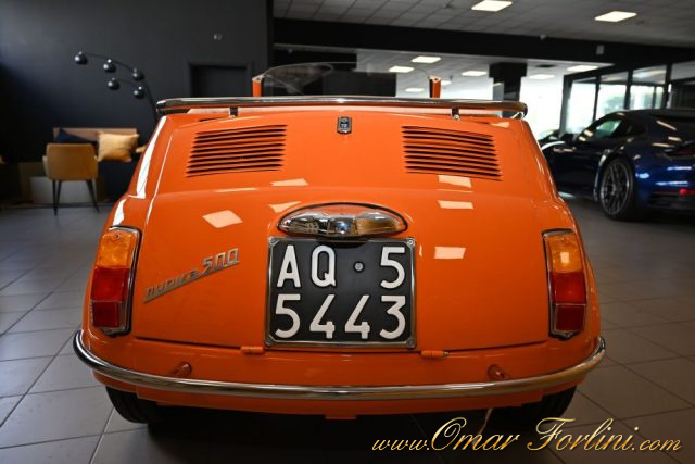 Fiat 500 F110 SPIAGGINA TOTALMENTE RESTAURATA TARGHE ORIGIN, del 1969, in vendita a Brescia (BS)