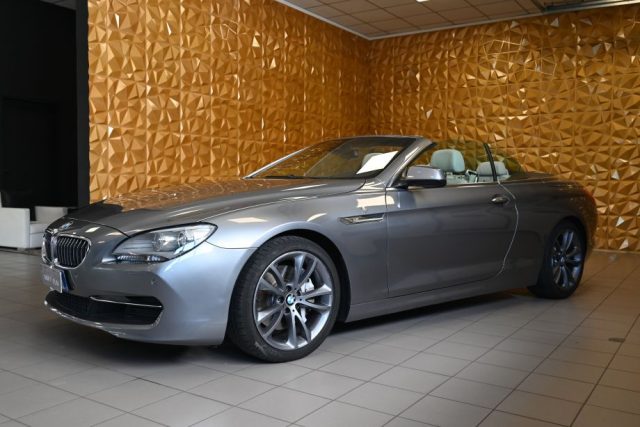 BMW 640 i CABRIO FUTURA AUTO NAVI 19"FULL PELLE TEL CRUISE usato a BRESCIA