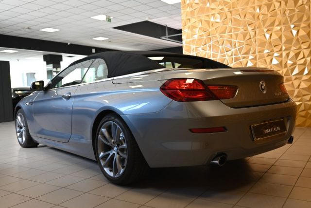 BMW 640 i CABRIO FUTURA AUTO NAVI 19"FULL PELLE TEL CRUISE - foto 3 di 4