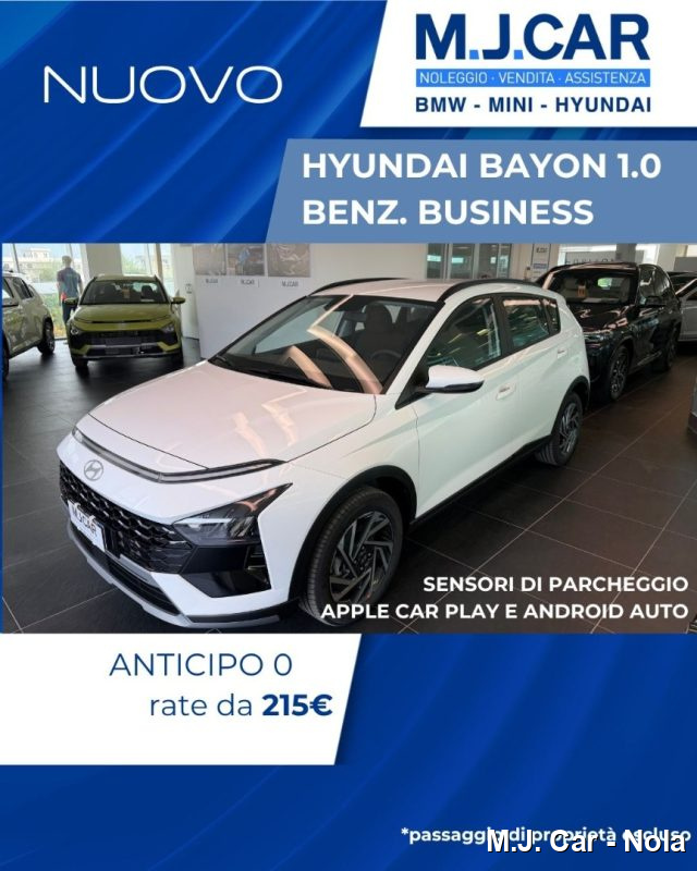 Hyundai BAYON 1.0 T-GDI MT BUSINESS BIANCA - foto 3 di 23